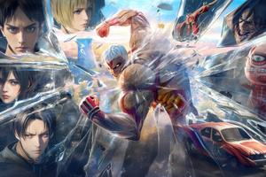 Pubg Mobile X Attack On Titan 2025 Game (1024x768) Resolution Wallpaper