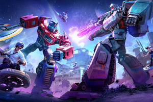 Pubg Mobile X Transformers 2025 (2048x2048) Resolution Wallpaper