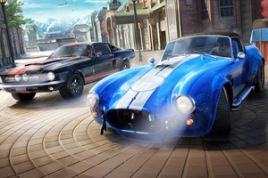 Pubg Shelby Gt 500 And 427 Cobra (1360x768) Resolution Wallpaper