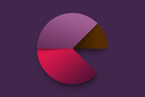 Purple Geometric Figures