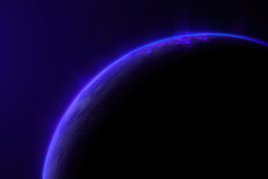 Purple Planet Space 4k Wallpaper