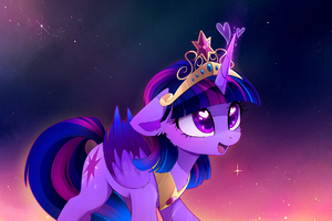 Purple Princess Horses
