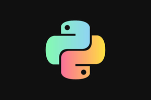 Python Logo 4k