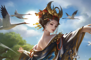 Queen Of Ancient City 4k (2560x1700) Resolution Wallpaper