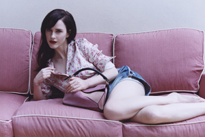 Rachel Brosnahan For Interview Magazine 2025 (1280x720) Resolution Wallpaper