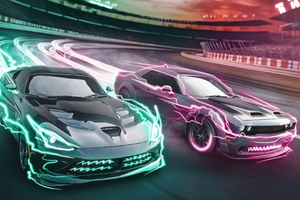 Racing Cars 4k (2560x1024) Resolution Wallpaper