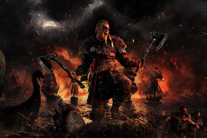 Ragnar Lothbrok Assassins Creed Valhalla 4k 2020 (2560x1600) Resolution Wallpaper