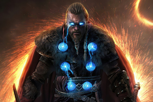 Ragnar Lothbrok Assassins Creed Valhalla Game Wallpaper