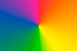 Rainbow Gradient Circle (1024x768) Resolution Wallpaper