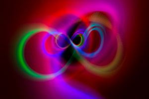 Rainbow Infinity Swirls (3840x2160) Resolution Wallpaper