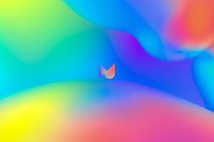 Rainbow Mirage (1360x768) Resolution Wallpaper