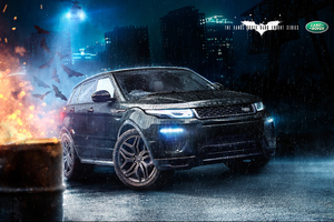 Range Rover Dark Knight Series Wallpaper