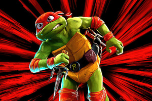Raphael Teenage Mutant Ninja Turtles 5k Wallpaper