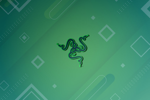 Razer Green Logo 4k