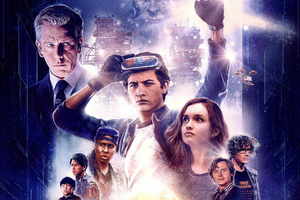 Ready Player One 2018 80s Poster (2560x1024) Resolution Wallpaper