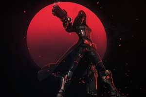 Reaper Overwatch Digital 4k (1336x768) Resolution Wallpaper