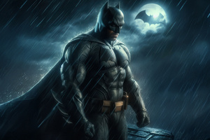 Reborn Batman (2560x1024) Resolution Wallpaper