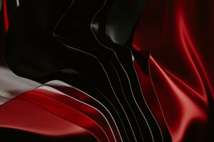 Red Black Material 8k (1400x900) Resolution Wallpaper