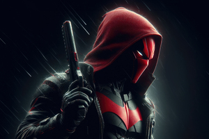 Red Hood Hooded Avenger (3840x2160) Resolution Wallpaper