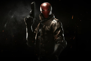 Red Hood In Injustice 2 (1280x800) Resolution Wallpaper