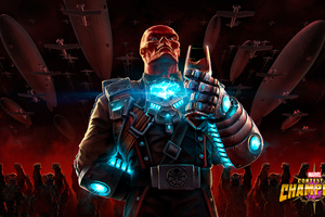 Red Skull Contest Of Champions 4k