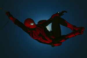Red Spider Suit (1400x1050) Resolution Wallpaper