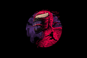 Red Venom Dark 4k