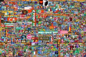 Reddit Place 5k (2560x1440) Resolution Wallpaper