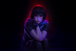 Reina Mishima The Purple Lightning (2560x1080) Resolution Wallpaper