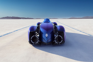 Renault Filante Record 5k (320x240) Resolution Wallpaper