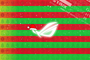 Republic Of Gamers X Christmas 4k Wallpaper