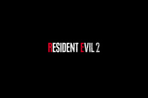 Resident Evil 2 Logo 4k
