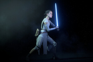 Rey In Star Wars Battlefront II