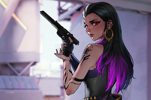 Reyna Overwatch 5k (2048x2048) Resolution Wallpaper