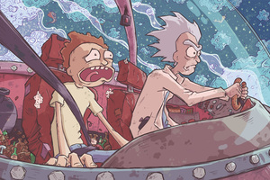 Rick And Morty 4k Artwork