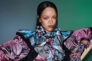 Rihanna Vogue 2023 4k (1400x900) Resolution Wallpaper