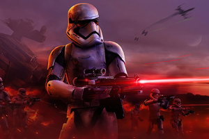 Rise Of New Order Stormstrooper Star Wars 4k