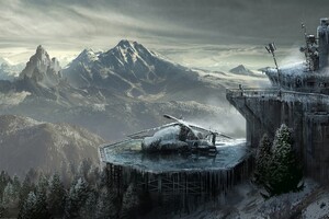 Rise Of The Tomb Raider Concept Art Wallpaper