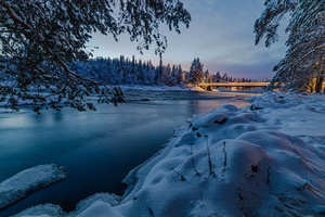 Rivers Forests Finland 4k Wallpaper