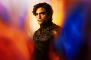Robert Pattinson Is Batman In The Superman Movie (2560x1440) Resolution Wallpaper