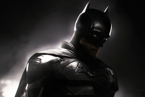 Robert Pattinson The Batman Suit 4k