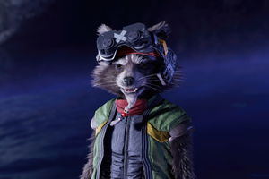 Rocket Raccoon Guardians Of The Galaxy 4k (320x240) Resolution Wallpaper