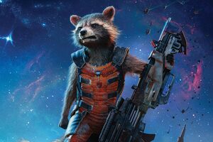 Rocket Raccoon Guardians Of The Galaxy 5k
