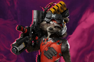 Rocket Raccoon Marvels Guardians Of The Galaxy Wallpaper
