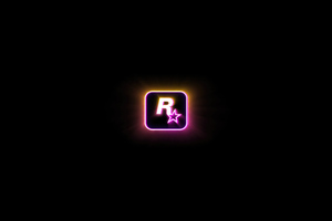Rockstar Logo Gta Vi (2560x1024) Resolution Wallpaper
