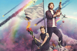 Ruby Rose And Ed Sheeran Wallpaper