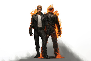 Ryan Gosling As Ghost Rider 4k (2560x1600) Resolution Wallpaper