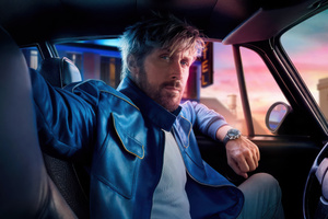 Ryan Gosling Tag Heuer 2025 (2560x1024) Resolution Wallpaper