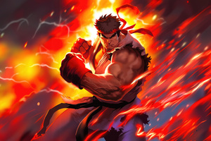 Ryu Street Fighter 6 5k Wallpaper