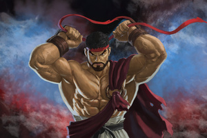 Ryu Street Fighter 6 Rising (2560x1024) Resolution Wallpaper